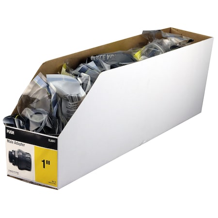 Apollo Conduit Fitting Connector, Push-On, Stainless Steel ELMA1